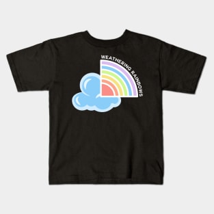 Weathering Rainbows Logo Kids T-Shirt